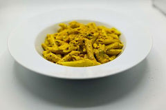 PÂTES POULET CURRY CHAMPIGNONS